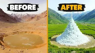 How Ice Towers Are Fixing The Water Crisis In The Himalayas