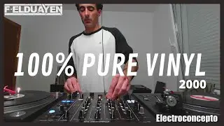 100 % PURE VINYL. TECHNO DJ SET. DJM 750 MK2. TECHNO CLASSICS 2000