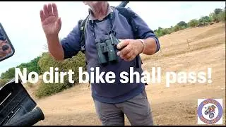 Riding with Mr P: Trail banter & a Byway Police encounter! 4K