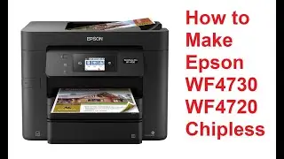 Как установить прошивку без чипа на Epson Workforce Pro WF 4730 4720 для сублимационной печати