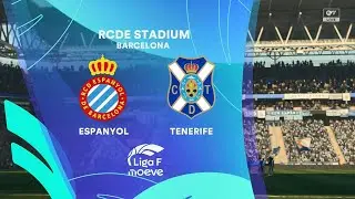 EA Sports FC 26 | Espanyol vs CD Tenerife Femenino - Primera Division | Gameplay PS5