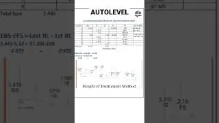 Auto level survey
