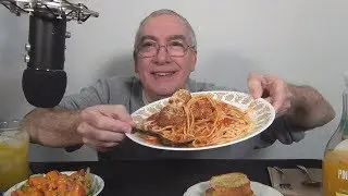 ASMR Eating Spaghetti and Meatball Dinner Thursday
