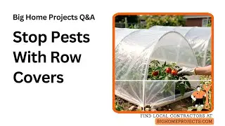 Floating Row Cover Hoops Mesh Pollination Fix