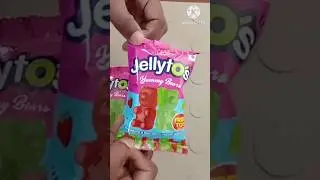 jelly tos yummy bear 🐻🐨🐻 #candy #bear #teddy #jelly #chocolate #shorts