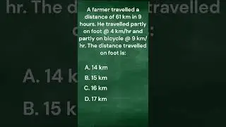 Aptitude Test | Time & Distance Aptitude Questions | Interview Aptitide