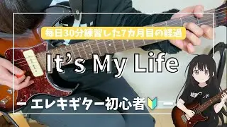 【練習210日目】ギター初心者7カ月目の経過｜It's My Life
