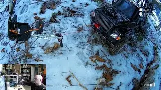 FPV Crawler Winch Deployment