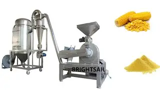 BSZ-350 pin mill machine for maize flour milling machine