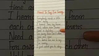Hard To Say I'm Sorry 🌼~ Chicago #whatsappstatus #aesthetic #chicago #lyrics #trading #yfp#ytshorts