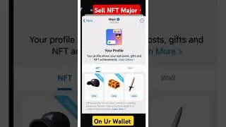 💎 How to Sell Major NFT Fast & Easy! 🚀 #nft #majorairdrop #claimairdrop #shortsvideo