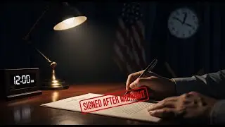 The Midnight Decision That Quietly Changed America Forever | Hidden US History