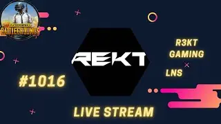 R3kt Gaming | PUBG MOBILE | LIVE NOW | #1016