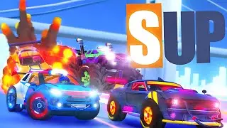 SUP Multiplayer Racing Games_Smash others off the asphalt☄️