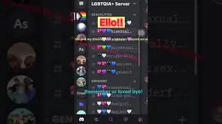LGBTQIA+ DISCORD SERVER!!