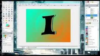 Making the INSANiTy Gaming Clan Logo | GIMP Speed Art [HD]