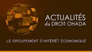 Le groupement d'intérêt économique