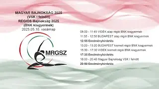 MB és Régiós Bajnokság, Törökbálint 2025.05.18.