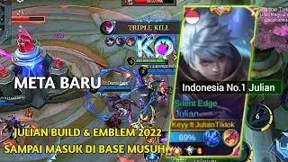 META BARU JULIAN BUILD DAN EMBLEM SET 2022 - MLBB