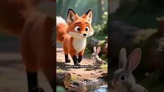 the story of a little cute 🦊 fox-luna#shortvideo #animation #cutefox#famous #story#trending