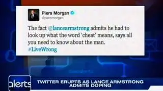 Twitter erupts as Lance Armstrong admits doping