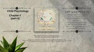 Child Psychology chapter-1