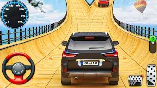 Mega Ramp Car Stunts Racing - Extreme SUV Prado Stunts 3D - Android Gameplay
