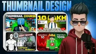 How to make eye catching thumbnail in mobile | No editing skill needed 