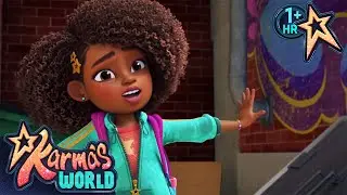 Karma Goes To Work | NEW COMPILATION | Karma's World | Scholastic After School