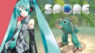 fazendo a HATSUNE MIKU no SPORE