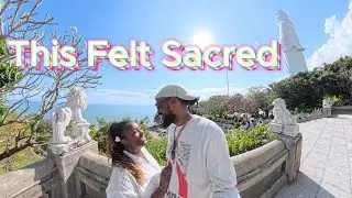 We Explore Lady Buddha In The Monkey Mountains | We Needed This! |  Da Nang Vietnam 🇻🇳