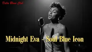 Midnight Eva – Soulful Blue Nights (1950 Style) | Emotional Blues Ballads | Timeless Mood