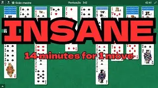 Spider Solitaire 4 suits/No undo/Grandmaster SOLVED 2