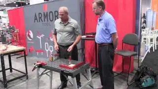 Armor Tool Peg Table Clamping System - AWFS 2015
