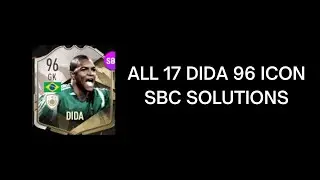 ALL 17 DIDA 96 ICON MADFUT 23 SBC SOLUTIONS