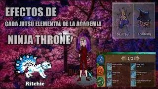 Jutsus De La Academia Efectos - Ninja Throne #02