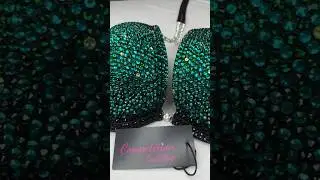 Emerald Enigma Bikini Competition Suit (B167) #npc #obc #ifbbpro