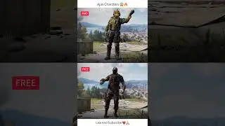 Free Ajax Charcter 🤯🔥 #codm #babyjohn #120fps #callofdutymobile