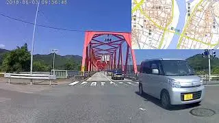【車載動画】ぶらぶらドライブ 岐阜県山県市までの車窓 円原 ①