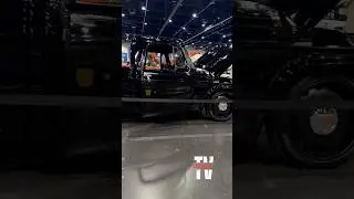 😮&zwj;💨🔥SRT SWAPPED DODGE D100 SETS SHOW ON FIRE‼️#srt #hellcat #shorts