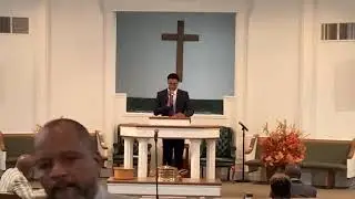 September 28, 2025  Afternoon service. Meridian St. Church of Christ.