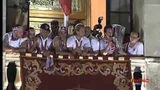 Celebración Sevilla FC - UEFA Europa League 2013/2014 (El Correo TV)