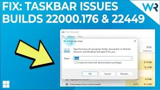How to fix Start menu and taskbar issues on builds 22000.176 and 22449