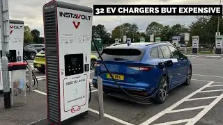 This EV Fast Charging Hub In The UK Is Spectacular : My Full Site Tour