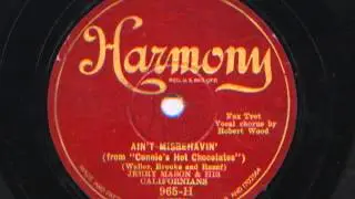 Ain't Misbehavin' by Jerry Mason and his Californians