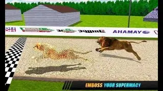 Crazy Wild Animal Racing Battle 