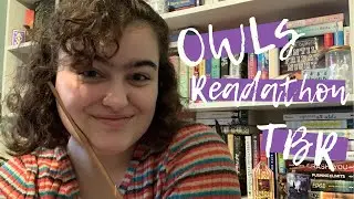 OWLs Readathon TBR // featuring studying and spells