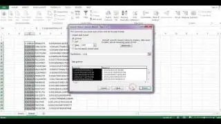 copying data from data file to excel file and handling the same