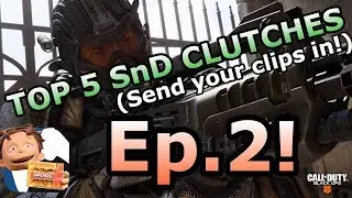 TOP 5 SnD CLUTCHES (ep.2!) BO4 Competitive SnD (gb/umg/cmg)