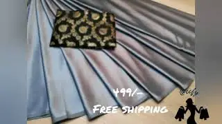 Satin Silk Sarees @ Best Price online